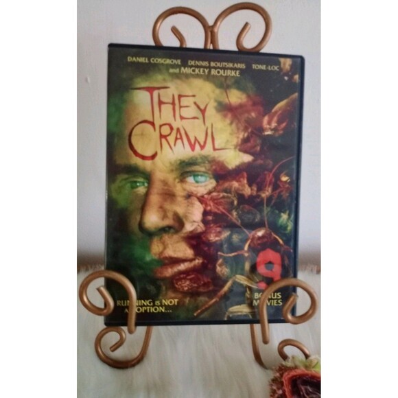 They Crawl: Includes 9 Bonus Movies (DVD, 2016, 2-Disc Set) Horror VGUC - Picture 2 of 3
